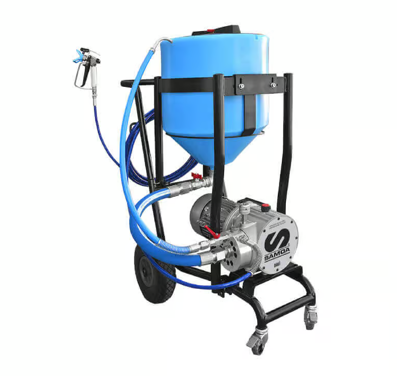 DALI' – Pompa airless elettrica a membrana con pescante per verniciatura